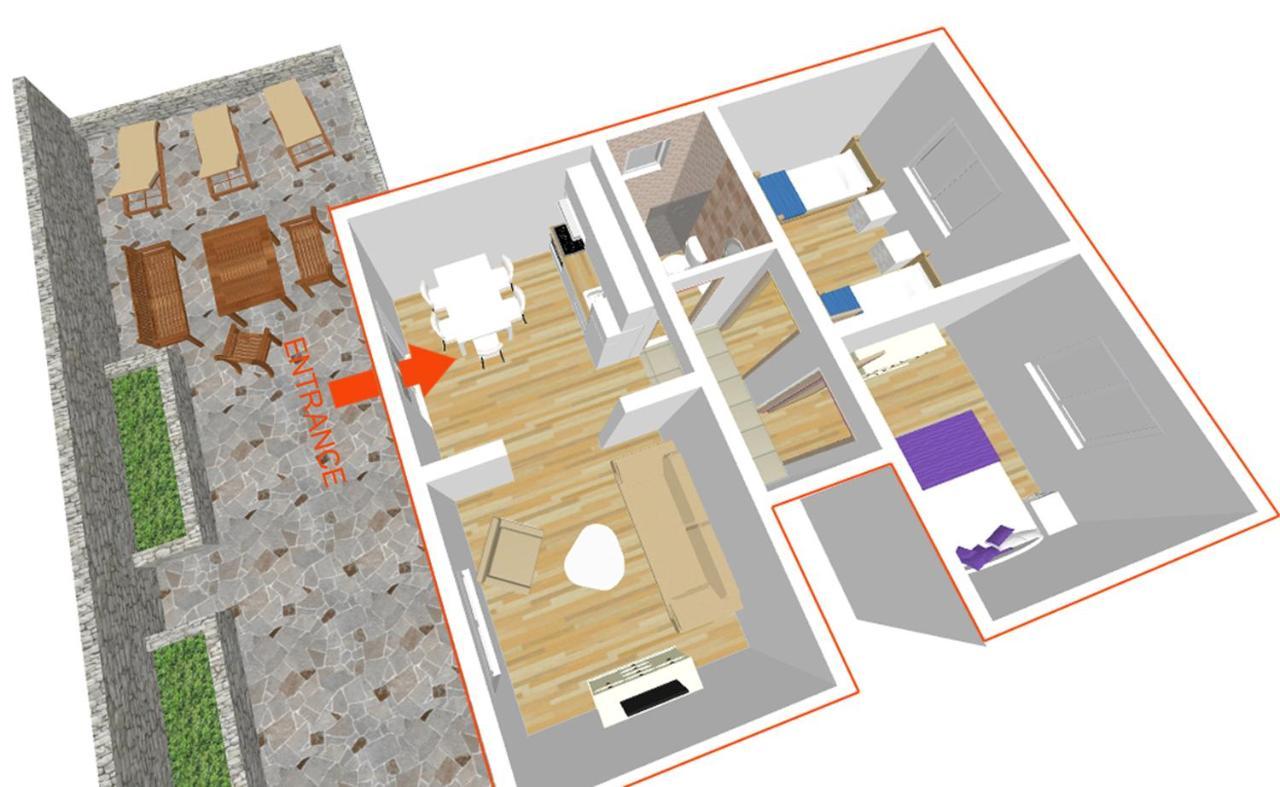 Apartman Bonaca Trogir Zewnętrze zdjęcie
