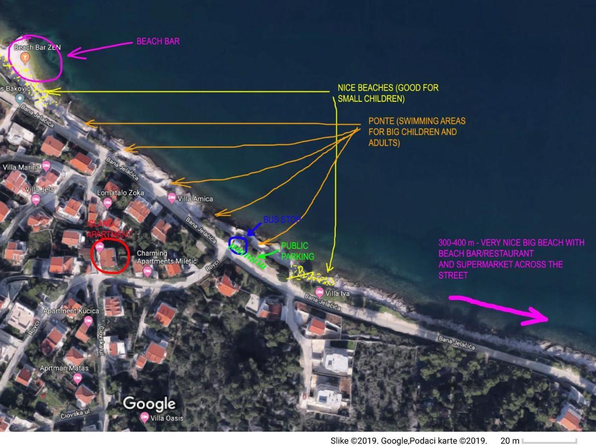 Apartman Bonaca Trogir Zewnętrze zdjęcie